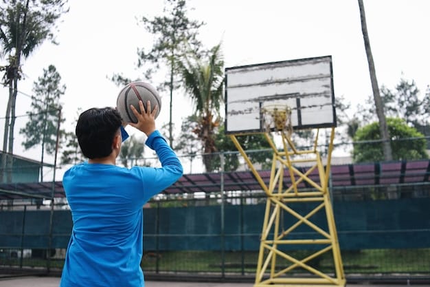 A Bangladeshi volleyball coach is shown explaining tactics to his team during a timeout using a whiteboard, with players listening attentively and nodding in understanding.