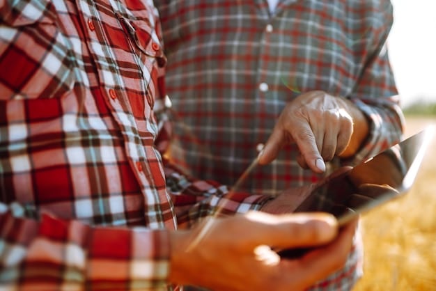 An image showing a close-up of a farmer's hands receiving a subsidy check from a government official. The check is clearly visible, and the farmer's expression shows gratitude and relief. The background includes blurred images of other farmers waiting in line.